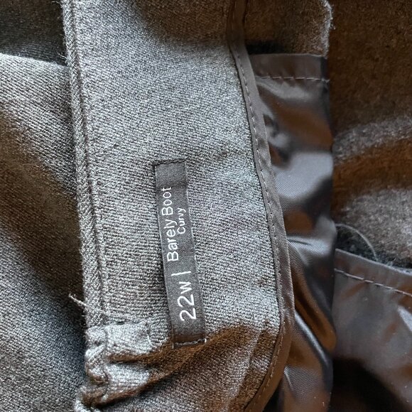 Talbots Refined Bi-Stretch Barely Boot Pants - Curvy Fit 22W - Picture 4 of 6